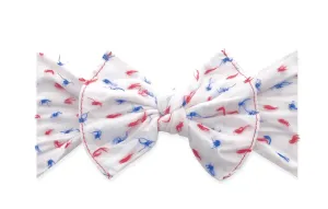 Baby Bling Bows CLIPPED DOT KNOT: USA