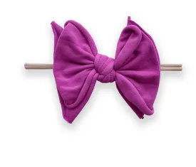 Baby Bling Bows FAB-BOW-LOUS SKINNY: Azalea (blush band)