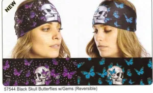 Butterflies Soaker Skeleton Headband