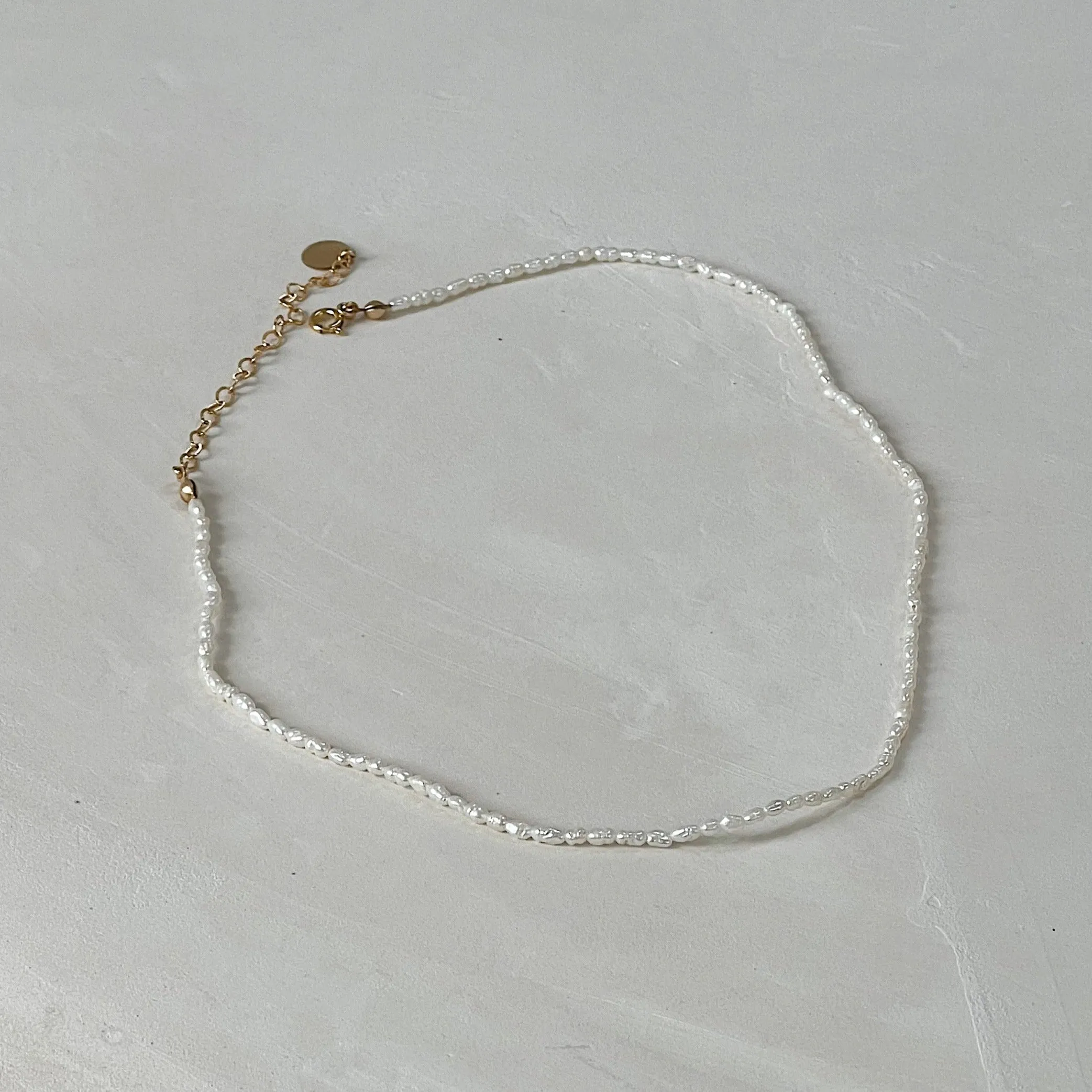 Cora Mini Pearl Necklace