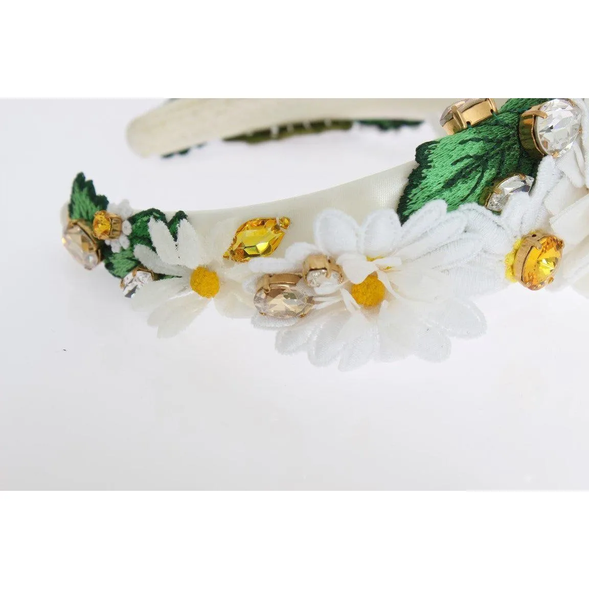 Dolce & Gabbana Sunflower Crystal Luxury Headband