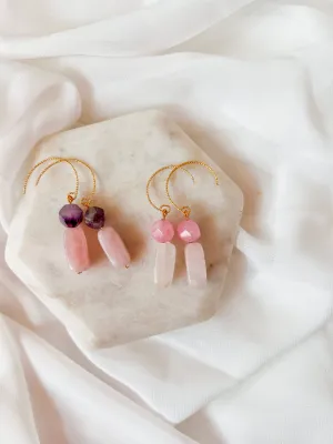 Doll | Rose Quartz Earrings