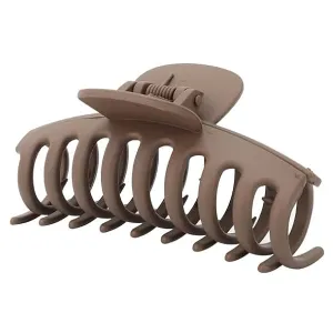 Fashion Jewelry Large Hair Claw - Brown