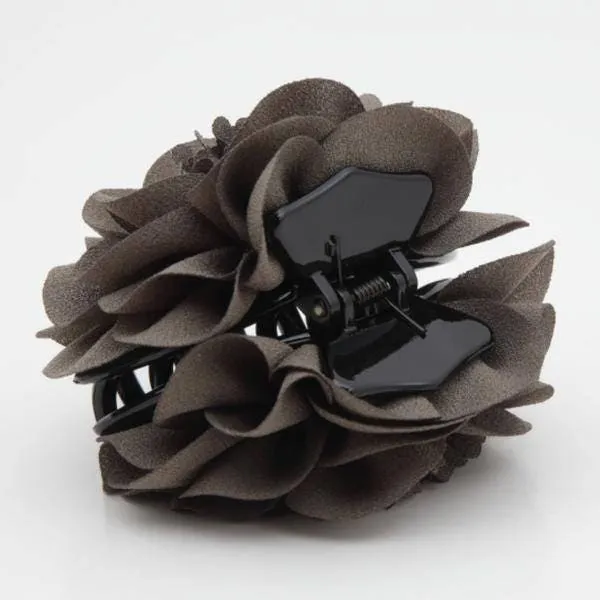 flower decorated hair claw Long Stamen Pistil Flower Hair Claw Clip Women Hair Clamp