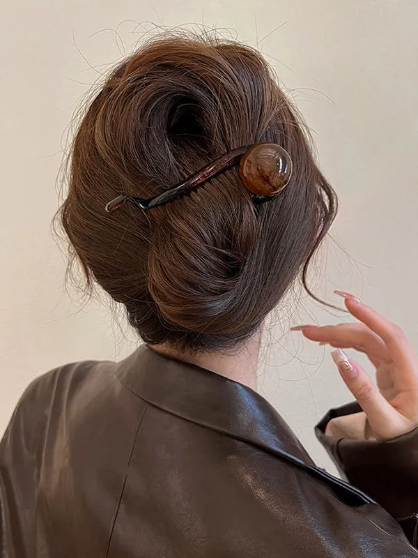 Geometric Hair Clips