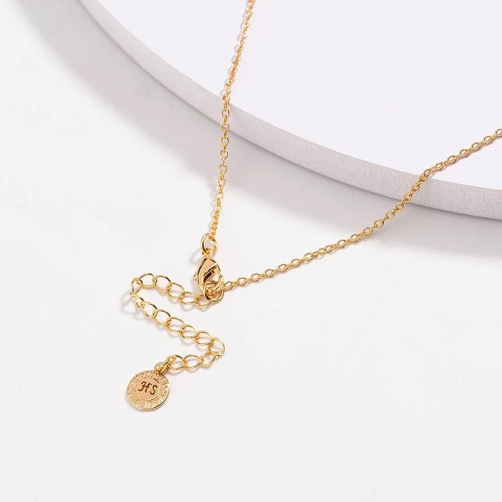 Gold Love Knot Necklace