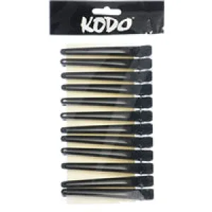 KODO Aluminium Plastic Clips in Black