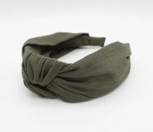 micro corrugated knot headband casual women hairband