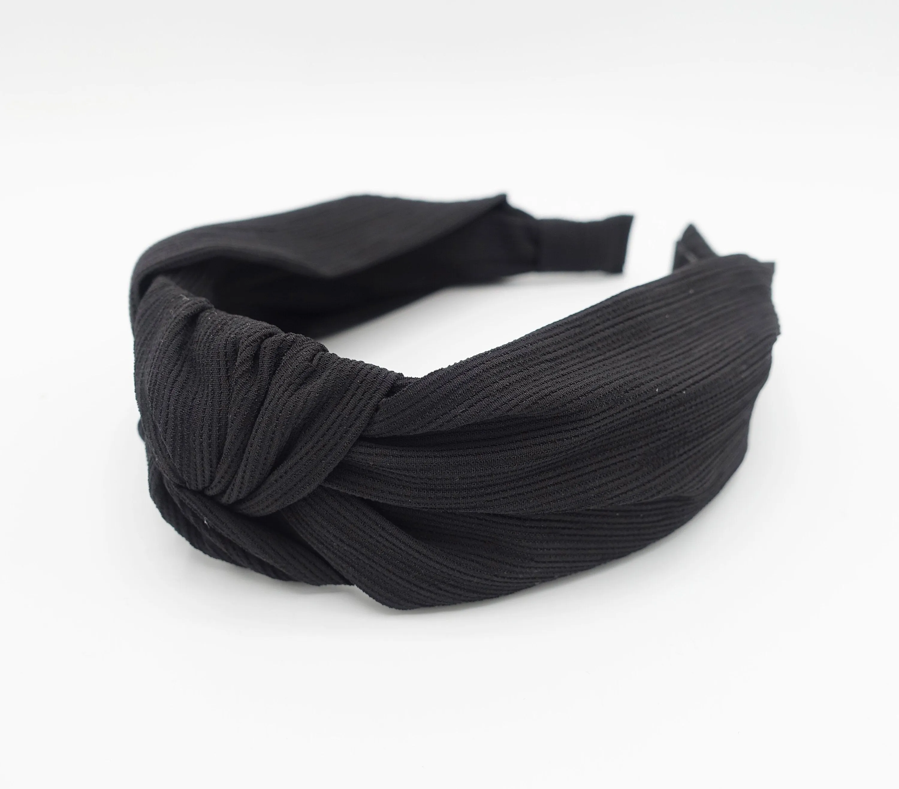 micro corrugated knot headband casual women hairband