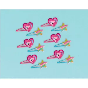 My Little Pony Hair Clips Hearts & Stars Hair Clip 12pk