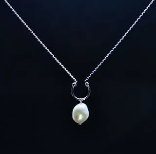 pearl droplet necklaces