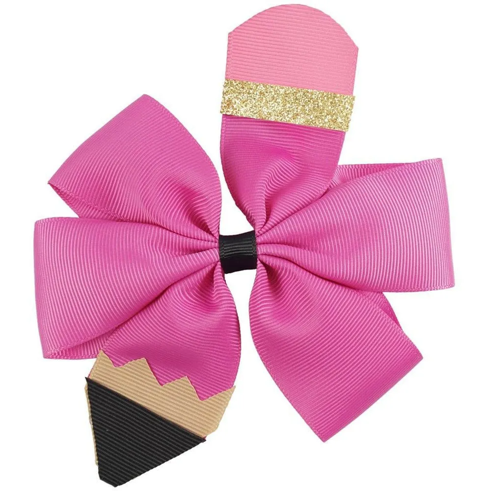 Pencil Hair Bow / Clip