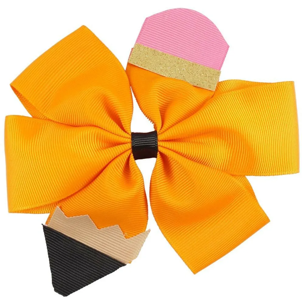 Pencil Hair Bow / Clip