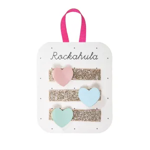 Rockahula Flora Heart Bar Clips Set