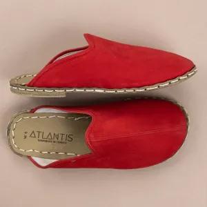 Women's Red Barefoot Slippers